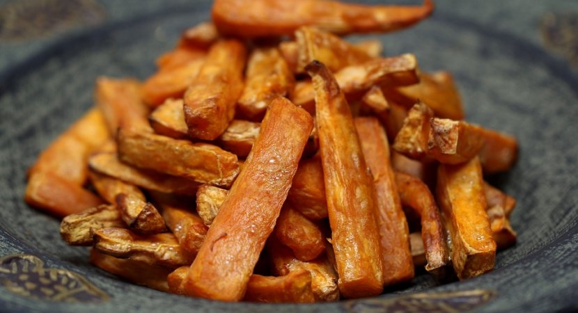 Opskrift: Lækre sweet potato fries!